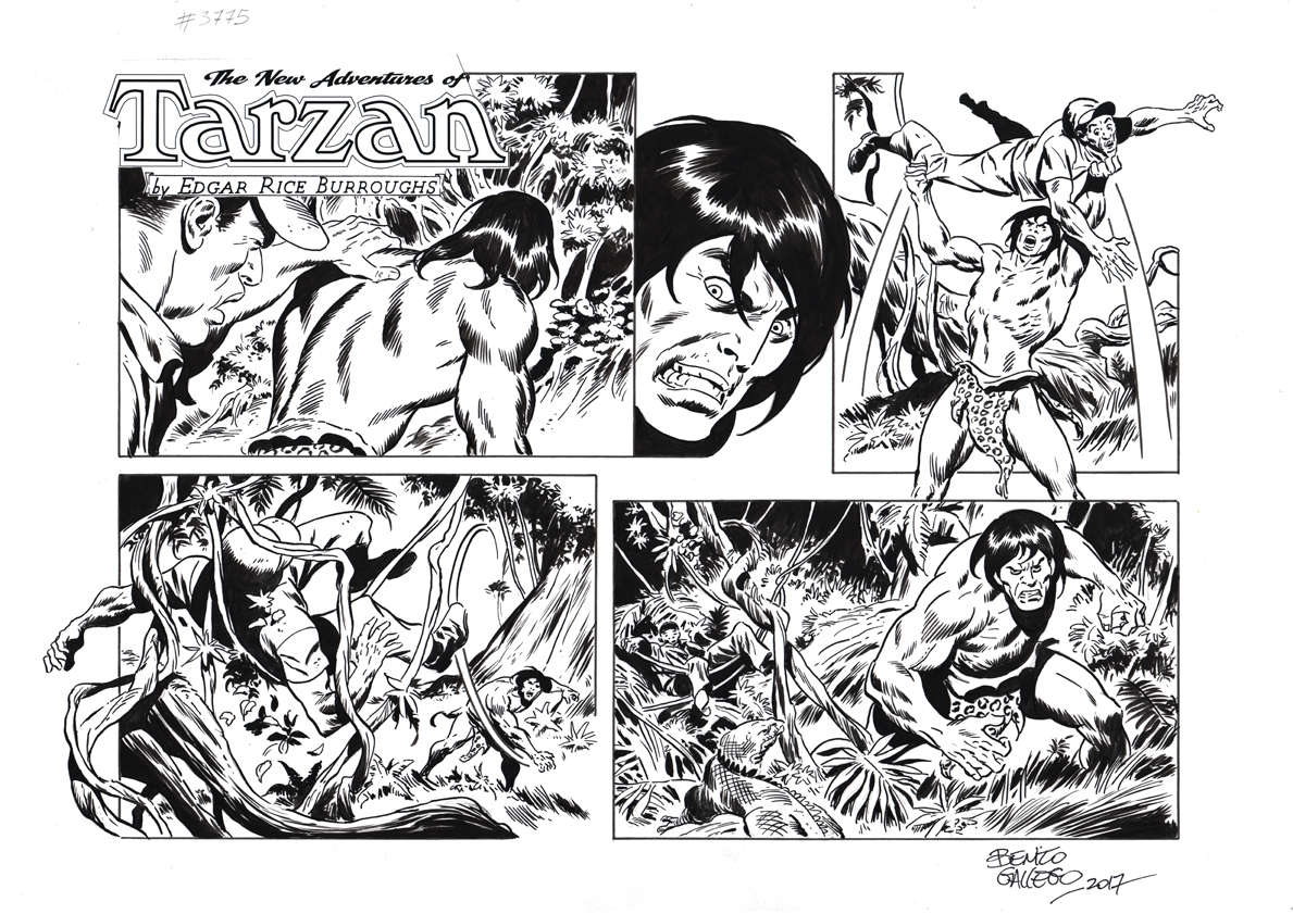 ART for SALE. Check out TARZAN ORIGINAL COMIC ART BY BENITO GALLEGO. TARZAN GOES MAD! ebay.com/itm/1760254470… via @eBay  
#artforsale #ComicsArt #benitogallego #tarzan #africa #jungle #gorilla #leopard