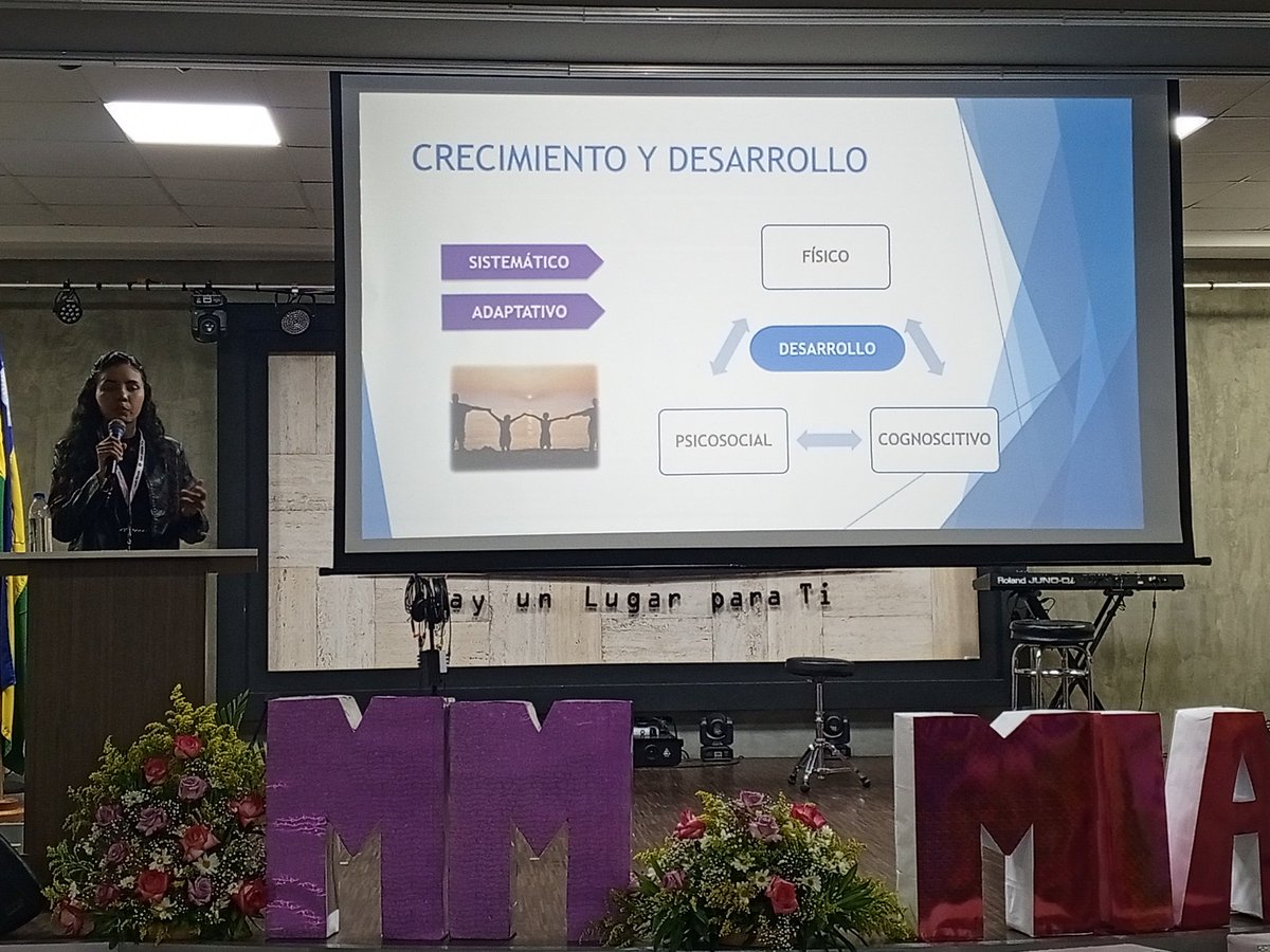 La Dra. Celeste Rosales comienza el primer seminario del día de hoy, sábado 11 de noviembre.

Con el título "Etapas de la Vida", menciona que es importante conocer el ciclo vital de un individuo.

#PasiónMIVENOR