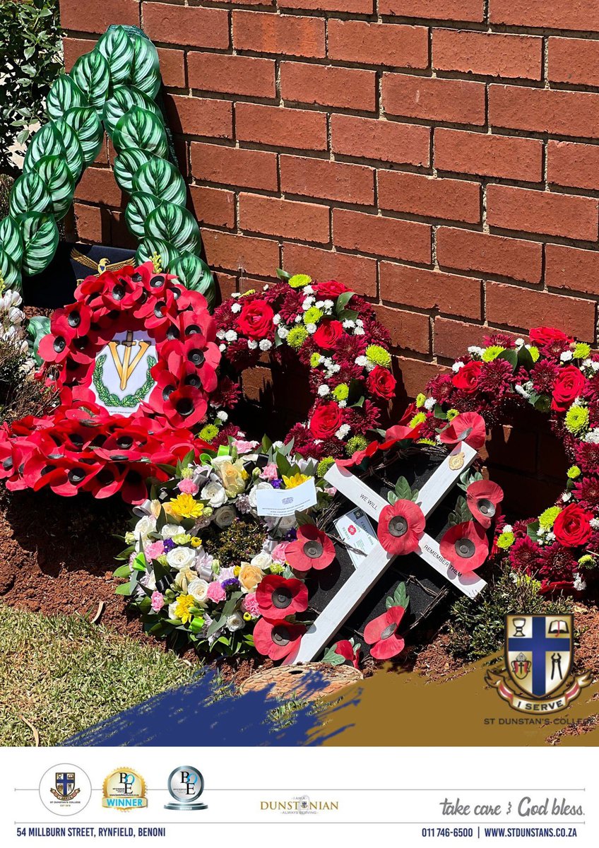 From yesterday’s Remembrance Day Service
#lestweforget

They shall grow not old, as we that are left grow old. 
Age shall not weary them, nor the years condemn. 
At the going down of the sun, and in the morning, 
We will remember them.