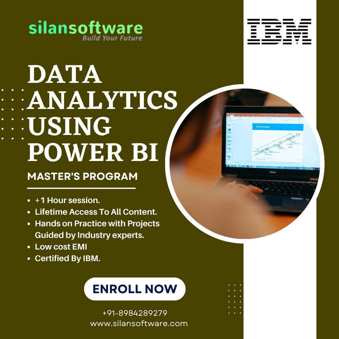 SilanSoftware's tweet image. Join our Master&apos;s program on Data Analytics using Power BI course and get certified..
Do Register Now..
#dataanalyst #DataAnalytics #dataanalyticscourse #learn #learning #software #traininginstitute #SoftwareCourses #dataanalytics #PowerBI #dataanalyticswithpowerbi