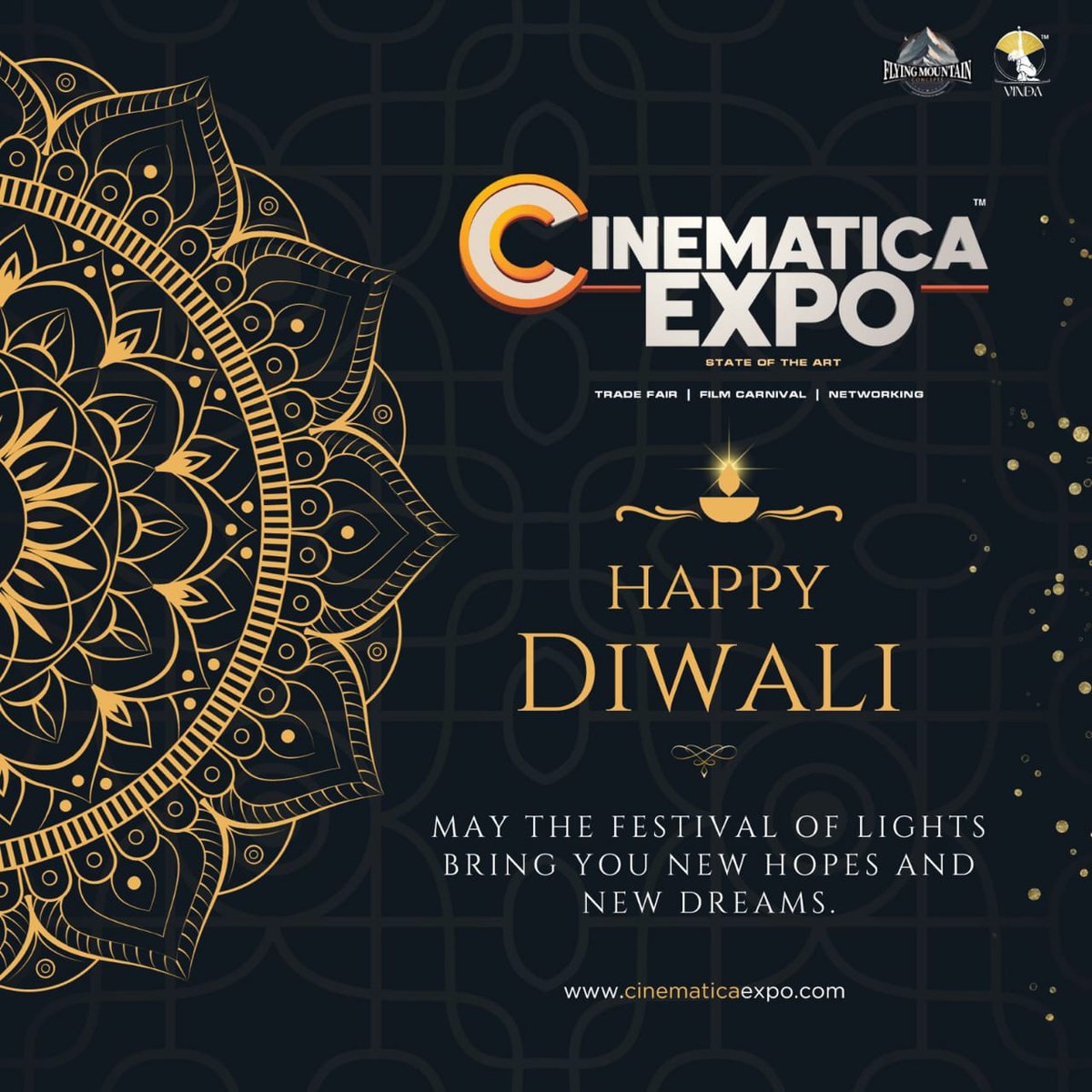'Unleashing the Spark of Creativity at Cinematica Expo 2023: Illuminating Innovation this Diwali!' #happydiwali