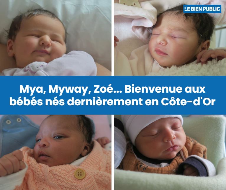 En images. Bienvenue aux bébés nés dernièrement en Côte-d'Or