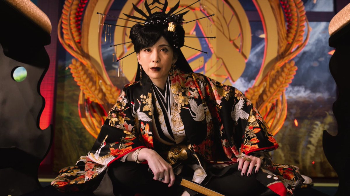 King47_toei's tweet image. 次回、劇場版に登場したトウフの前王イロキがテレビシリーズにも登場！！！

グローディによって蘇ったイロキ。
劇場版では描かれなかったカグラギとの過去が描かれます！

そして、グローディ役 ＃天野浩成 さんとイロキ役 ＃雛形あきこ さんの夫婦共演が実現！
お二人の掛け合いにもご注目ください！