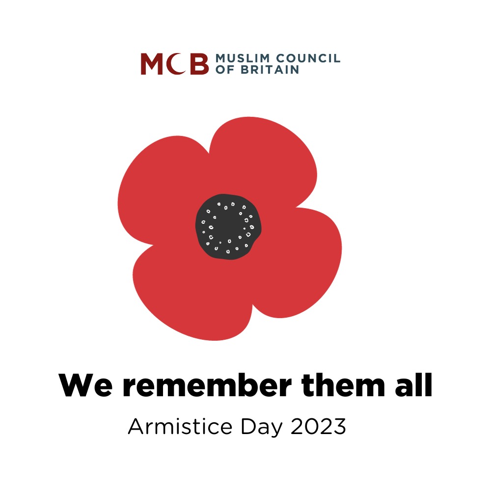 On Armistice Day, we commemorate all of those who sacrificed their lives in war for the freedoms we have today. Among them many faiths, including over 2.5 million Muslims. This was a day of ceasefire, and true of what hundreds of thousands of Britons will be marching for