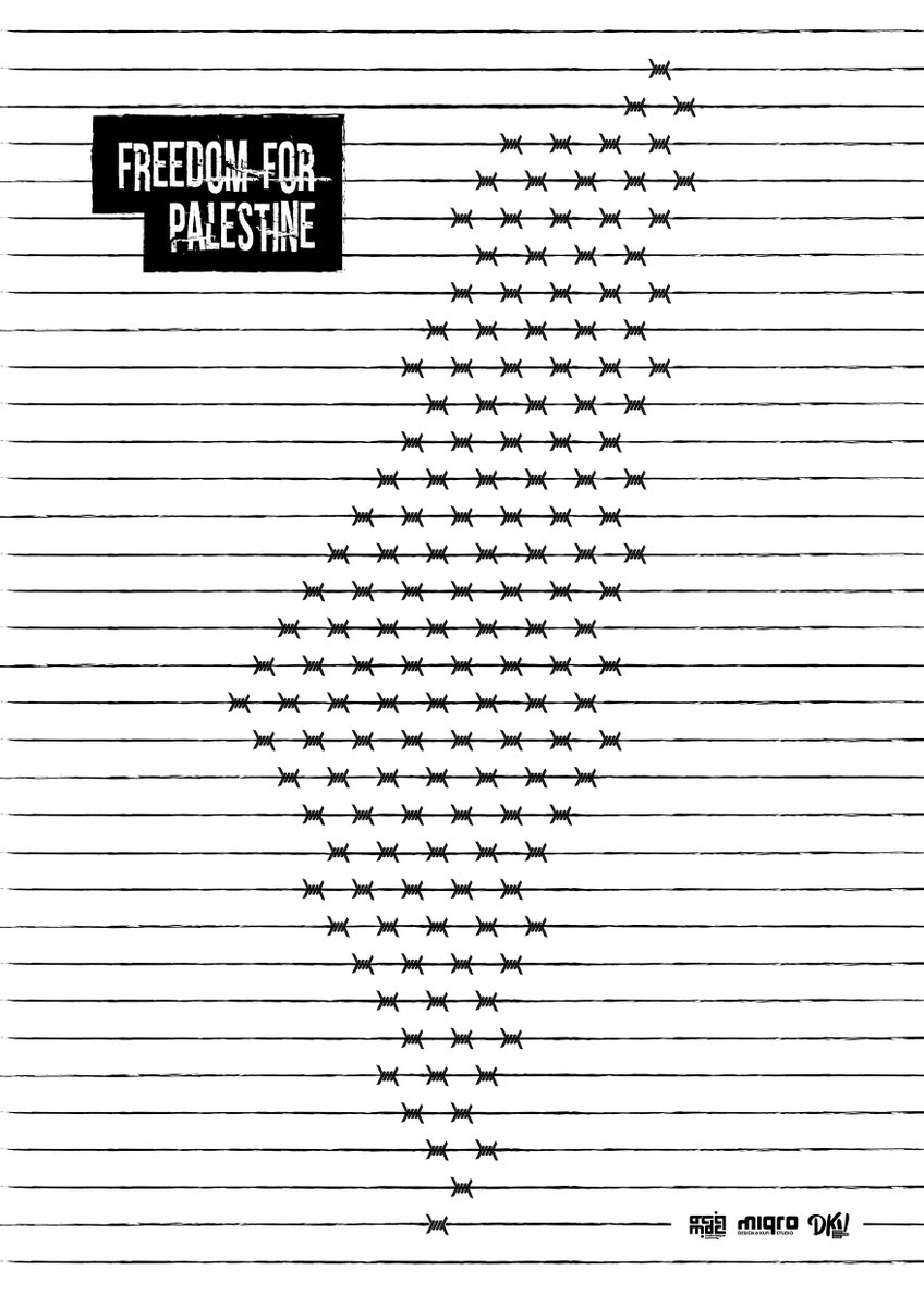Freedom for Palestine 🇵🇸

#typography #design #poster #art #islam #islamicposter #designermuslim #muslim  #dakwahkreatif #dakwahvisual #muslimdesignercommunity #dawahkomunikasivisual #miqrodesign #palestine #dontstoptalkingaboutpalestine #resistancepalestine #freedomforpalestine
