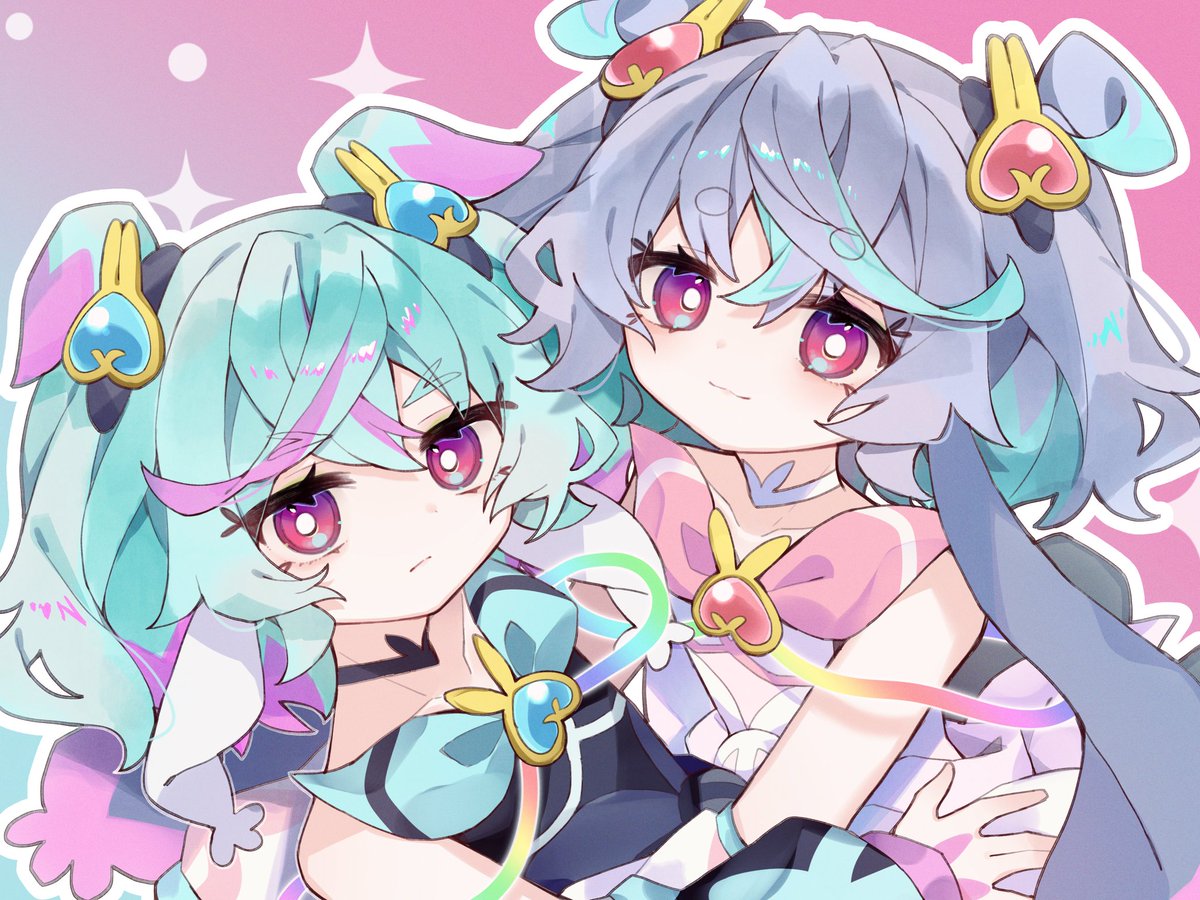 「シュプリームとプーカ 」|りめめりのイラスト