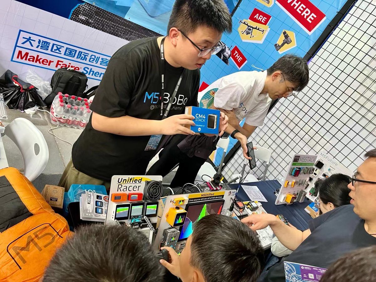 M5Stack's tweet image. Day1 of #MFSZ2023