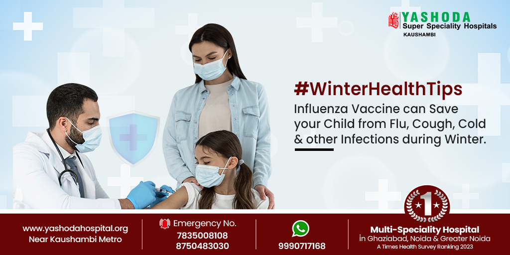 Consult a healthcare professional to understand how the #InfluenzaVaccine can protect your child from #WinterInfections.