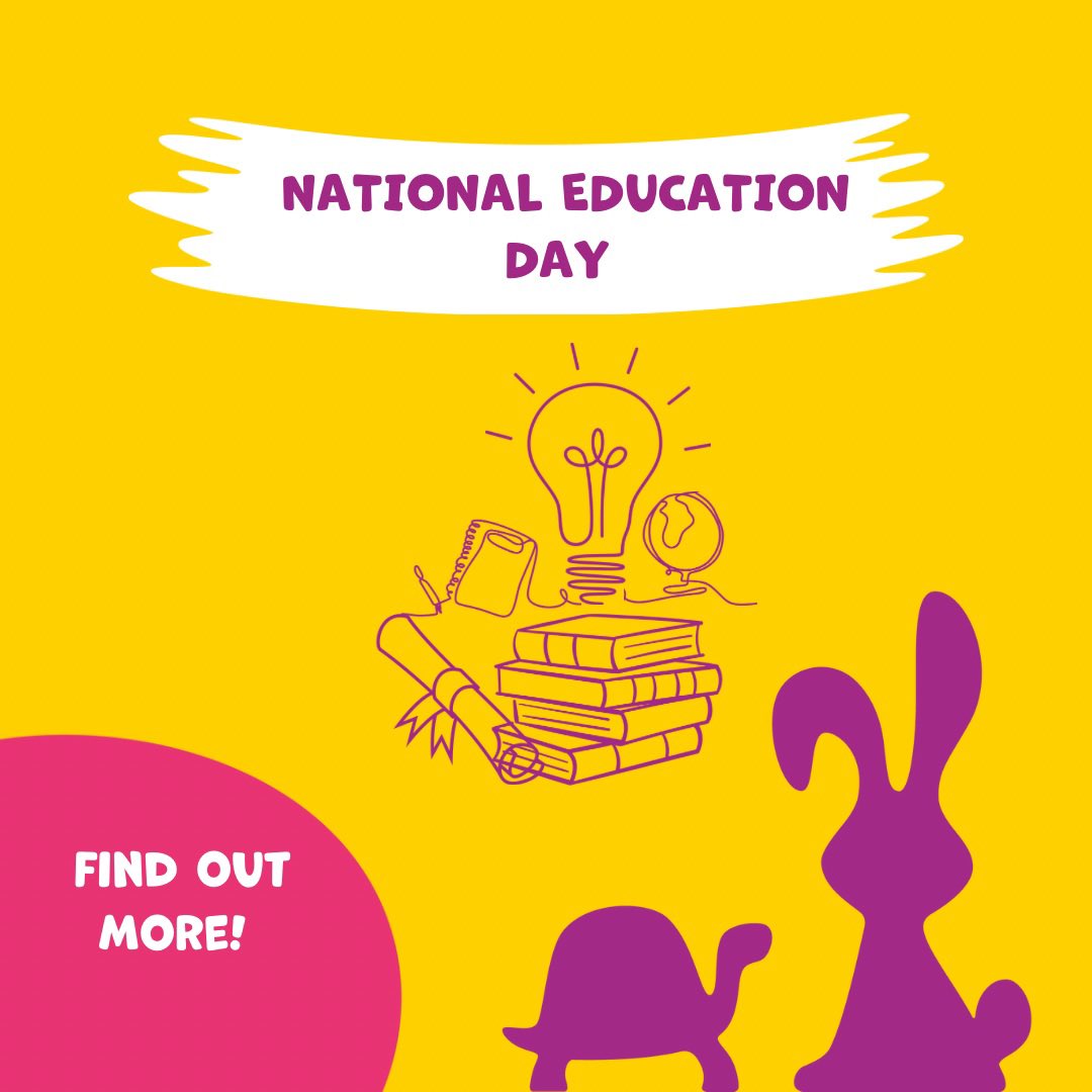 📚National Education Day is about celebrating learning and knowledge. Take this opportunity to explore The Short Tail Trail website and learn more about our hare and tortoise!

Click the following link today to find out more: shorttailtrail.co.uk/art-trail/