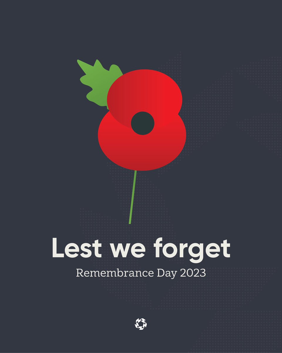 We will remember them. #LestWeForget #RemembranceDay