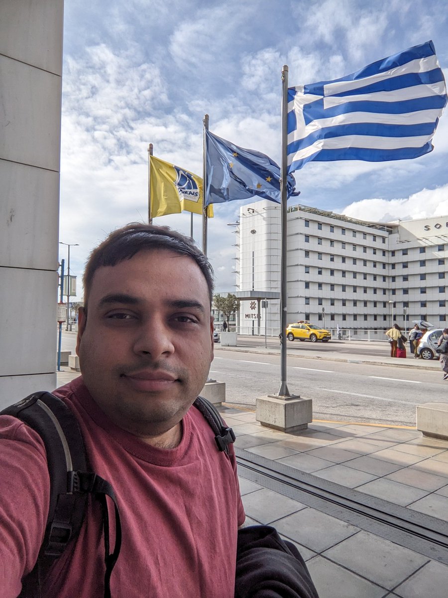debayan's tweet image. Bye Athens! #iswc2023