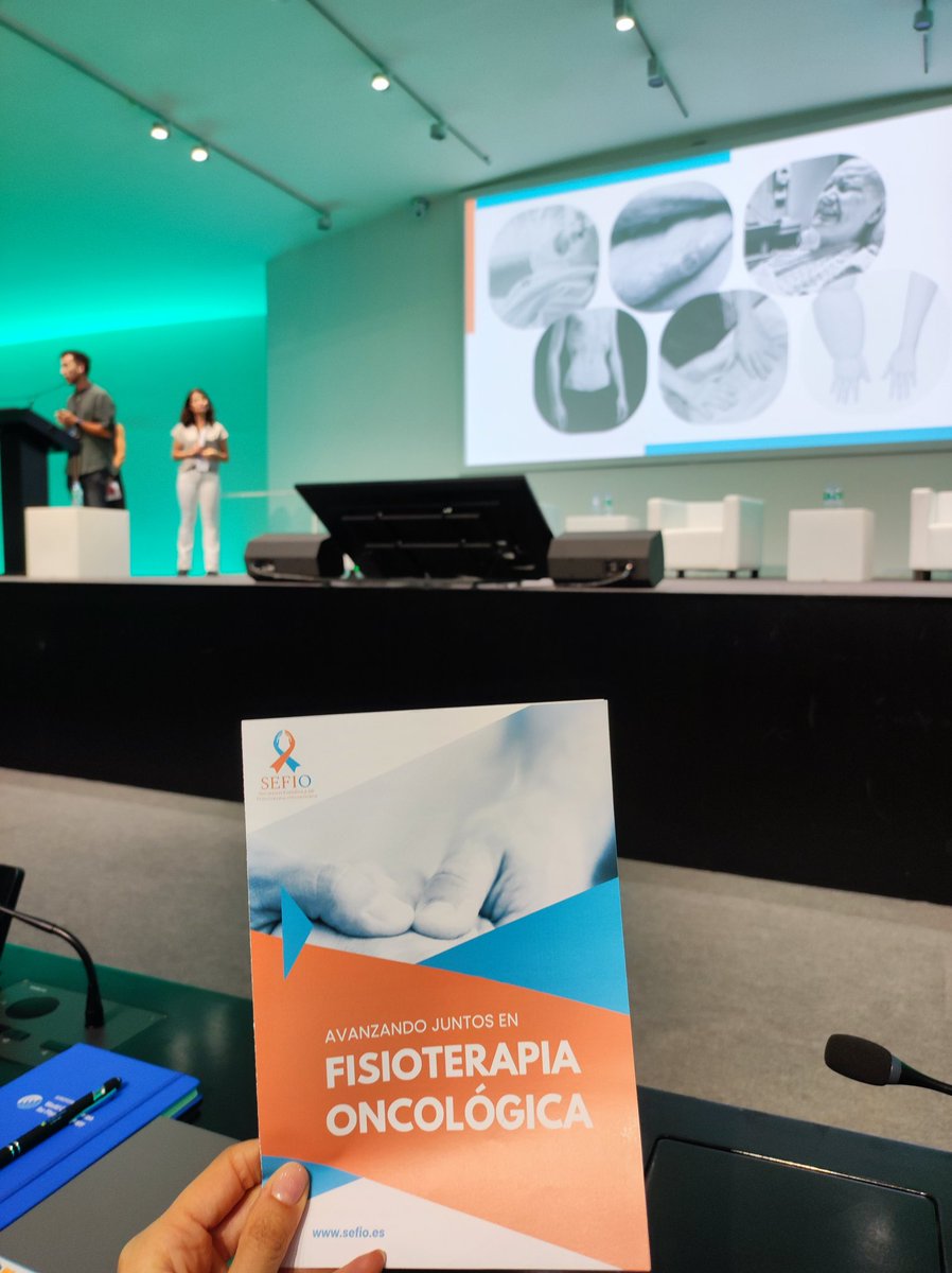 cristinaroldanj's tweet photo. Presentación en exclusiva de la Sociedad Española de Fisioterapia Oncológica #sefio #JIFisioterapiaICOFCV https://t.co/azrlQWX0bs