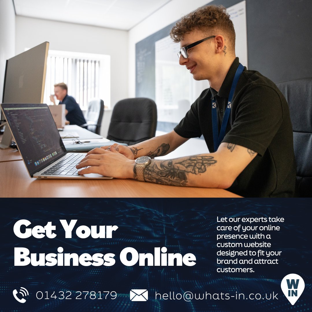 We understand the importance of having a website that showcases the best of your business. ✨ That's why we offer website design services to help you create a website that looks great and functions perfectly. 💪

Check out our website packages👉bit.ly/45V62qv  

#whatsin