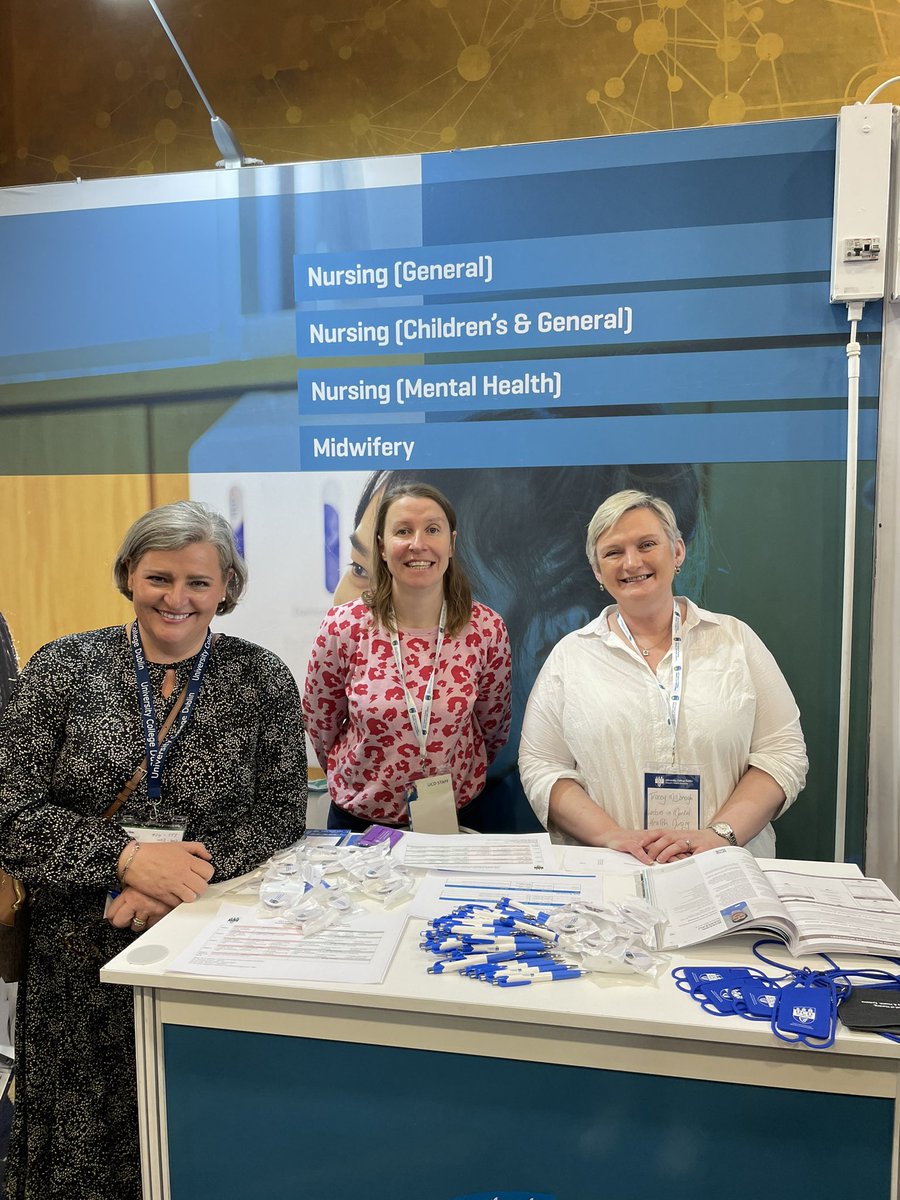 Our Team are ready and waiting to talk to you about general nursing, midwifery, children’s nursing and mental health nursing in O’Reilly Hall Stand 1 & 2 👋🏻👋🏻 @UCDMidwifery #UCDOpenDay