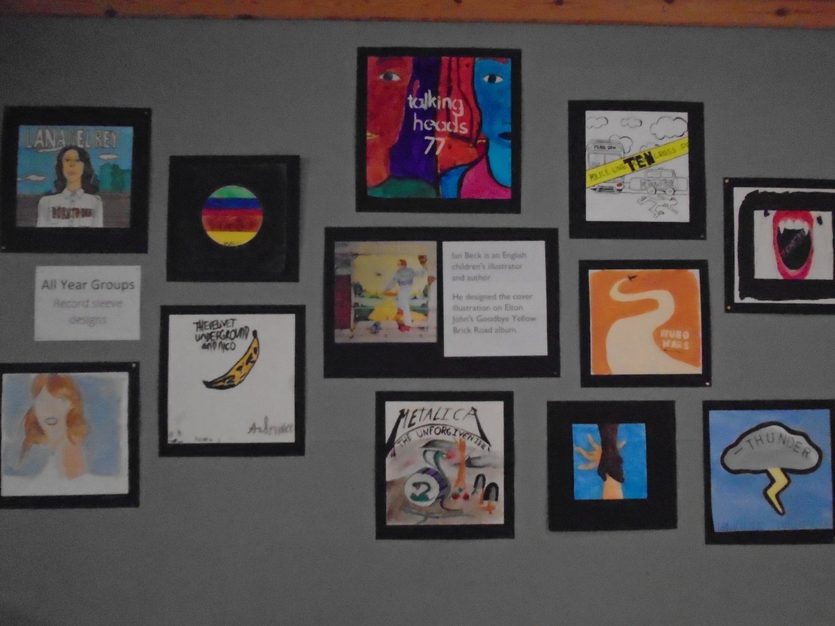 We were very fortunate to have the artist, illustrator and author <a href="/ianarchiebeck/">Ian Archie Beck</a> visit us yesterday! He talked about his work, from famous album covers designs to children's books, poetry to short stories.  He inspired the pupils to start creating some myrioramas.  Thank you!