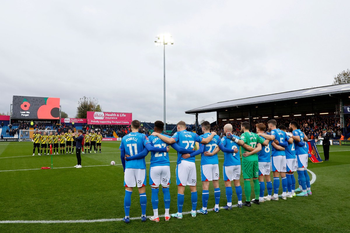 Stockport County tweet media