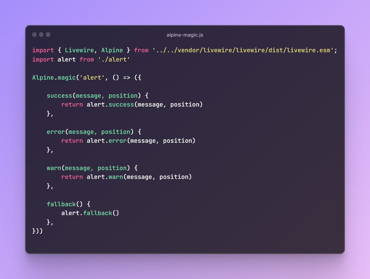 chibuezevince's tweet image. First time using Alpine magic ✨
#alpinejs
#laravellivewire