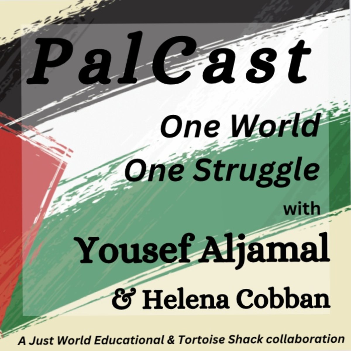 TortoiseShack's tweet photo. Welcome to #PalCast - One World, One Struggle, a new podcast series hosted by Palestinian writer @YousefAljamal and his longtime friend and fellow activist, @JustWorldEd's Helena Cobban - Pls listen and subscribe
Apple:https://t.co/IMmmGERvnB

Spotify:https://t.co/tNZ72SM6rh https://t.co/m3bv6q3il4