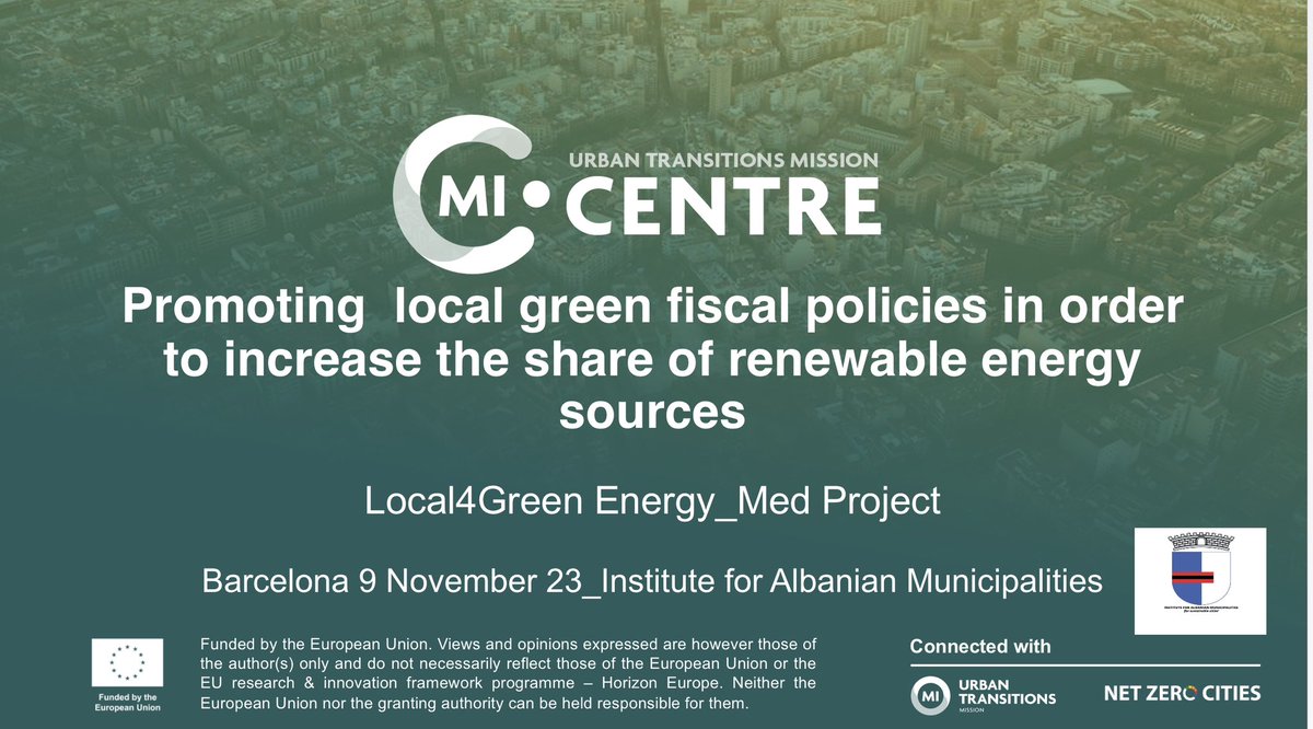 AgronHaxhimali's tweet photo. World Congress of Smart City Expo from 7-9 November 2023 in Barcelona.Session organized in the context of the Regional event targeting cities in the Mediterranean region
Organizer 
@openlivinglabs 
#TomorrowMobility, #TomorrowBuilding and #TomorrowBlueEconomy
#SmartCity https://t.co/mFBuzC1ADD