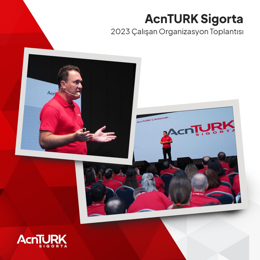 Değerli çalışanlarımızla AcnTURK Sigorta 2023 Çalışan Organizasyonumuzda buluştuk. “Akıl, Cesaret ve Nitelik” teması etrafında şekillendirdiğimiz ilk çalışan toplantımızı Antalya’da gerçekleştirdik. 

#AcnTURK #AkılCesaretNitelik #HerZamanEnİyisi
