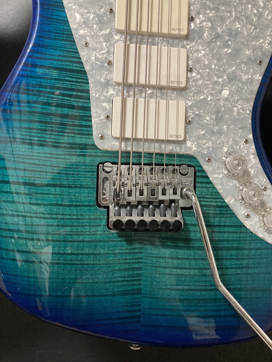 dkemg's tweet photo. @Senka_guitar 写真忘れていました。
ダダリオの0.24-0.84全て巻弦です。
#Warmoth
#Bass6
#FloydRose
#ベースの日 https://t.co/S6a39MYGYz