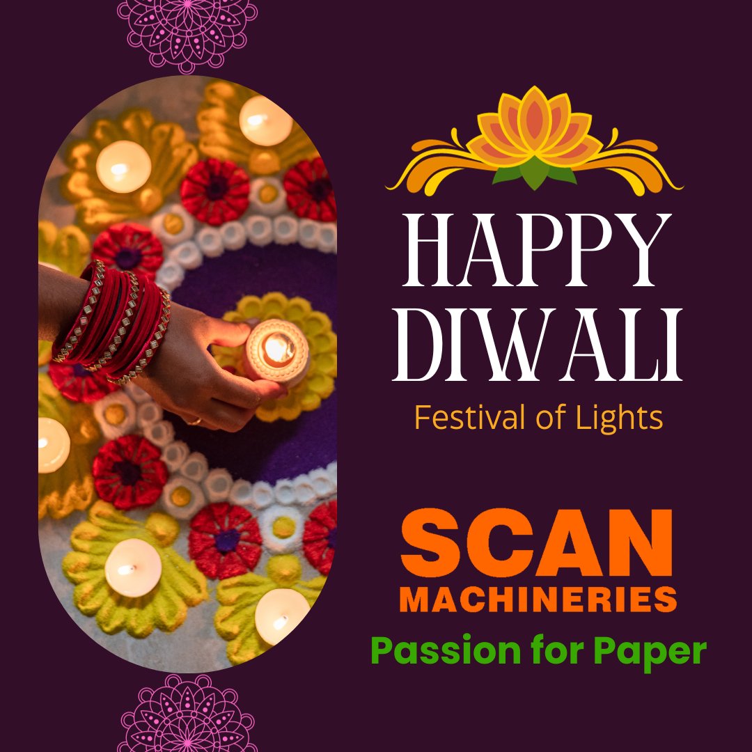 ScanMachineries's tweet photo. May this Diwali illuminate your life with joy, prosperity, and happiness. Let the lights of Diwali guide You and your Family towards success and fulfillment. Have a safe and eco-friendly Diwali! 🎆🎇

#Diwali #FestivalofLights #ScanMachineries #Prosperity #Joy #Success https://t.co/GjnFfu9GbE