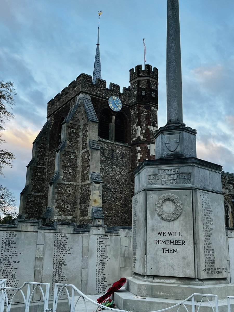 Hitchin #LestWeForget #WeWillRememberThem