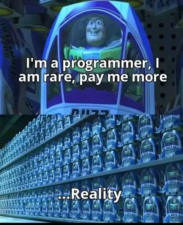 Vivek24Yadav's tweet photo. Difference between Programmer and Good Programmer....! ๐
#programmershumor #developers #programming #programmers #memes https://t.co/p3HRzoWyVD