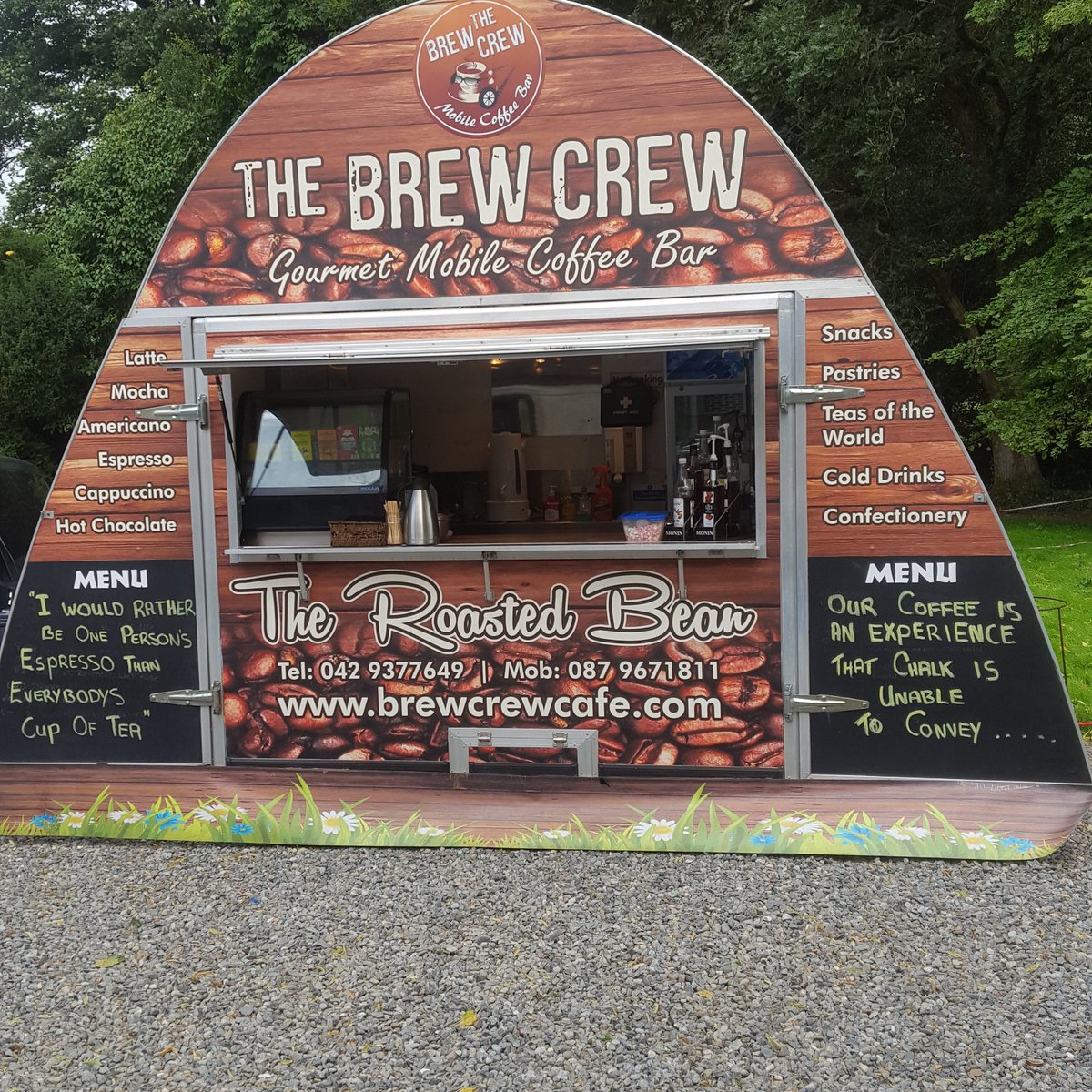 We will be open from early today <a href="/louthgaa/">Louth GAA</a>
for <a href="/stfechins/">St Fechins GAA</a>
Vs <a href="/LeixlipGAA/">Leixlip GAA</a> #baristacoffee #hotchocolate #tea #snacks
brewcrewcafe.com