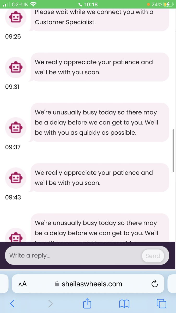 wking2309's tweet photo. #Badclientservice https://t.co/CSxD9JalOH