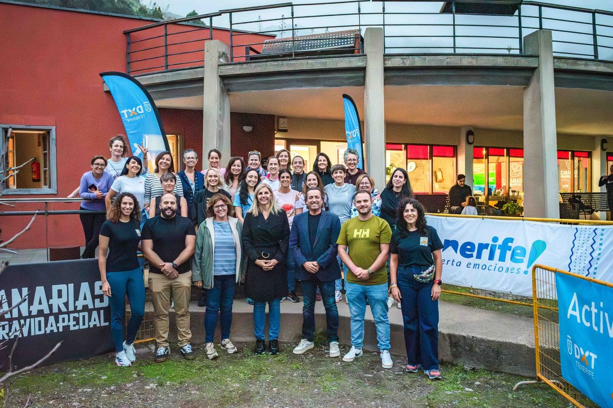 Nuestra consejera, Yolanda Moliné, participó ayer en la jornada inaugural del I MTB Women’s Clinic Tenerife en el Albergue de Bolico

🚴‍♀️ Un evento de convivencia y tecnificación deportiva dirigido a mujeres ciclistas organizado por Canarias Pura Vida Pedal