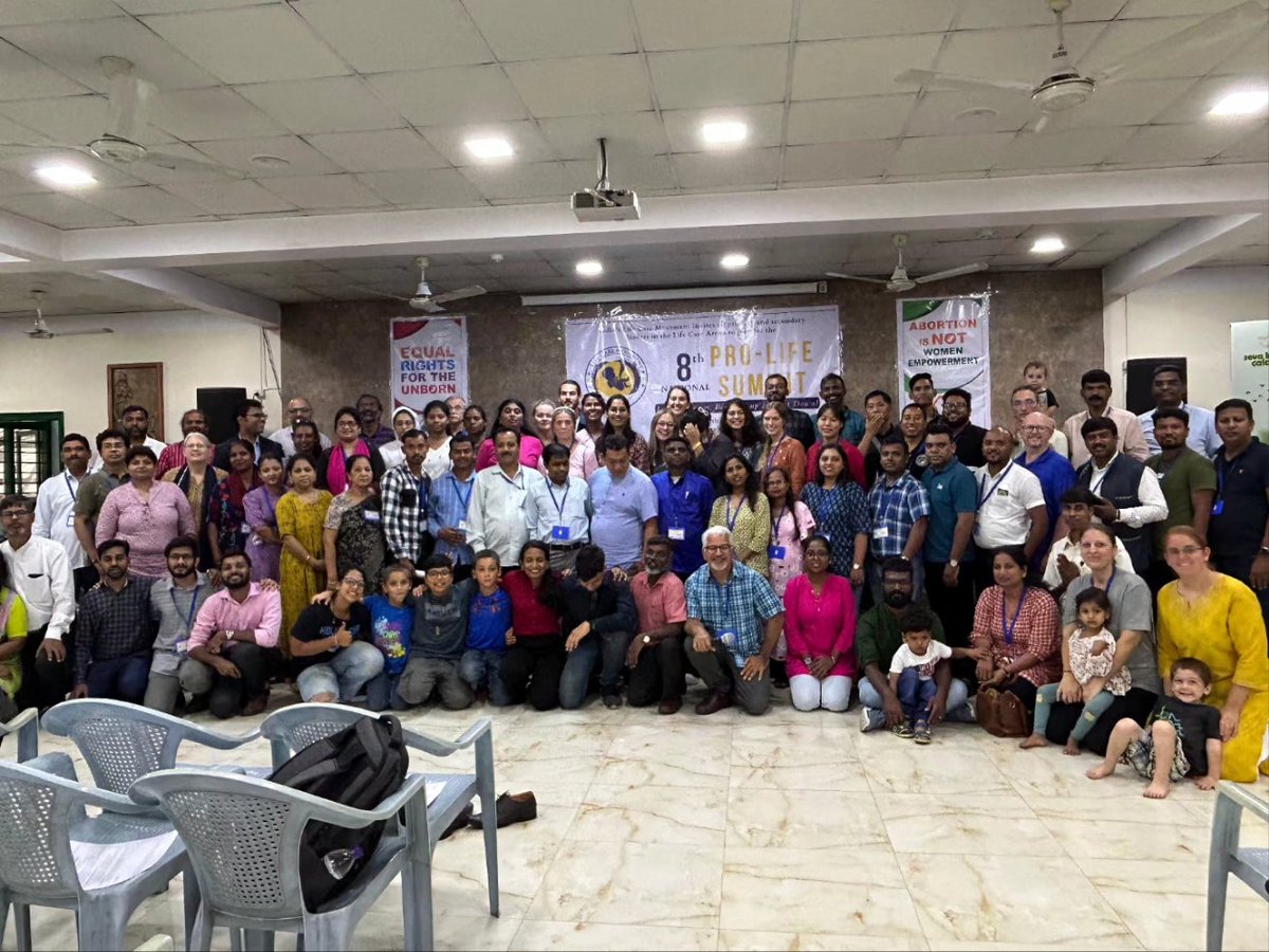 TimHall62619156's tweet photo. Pro Life leaders in India! https://t.co/XzRH30ZEnL