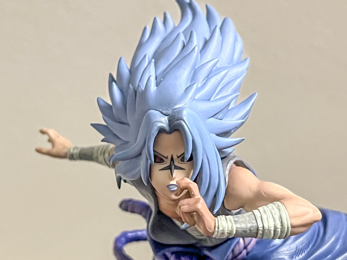 中国造形忍界大戦のサスケをお迎えしました🍥 日本での造形忍界大戦の