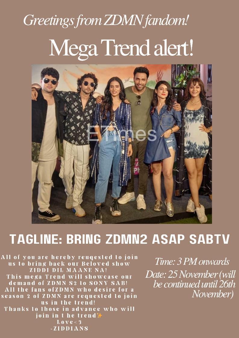 mad_for_shaveri's tweet image. Start making draft we&apos;ve to win our #ziddidilmaanena #MoRan