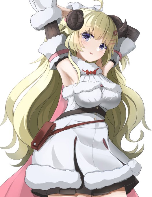 腋の日のわためちゃん～

 #つのまきあーと 