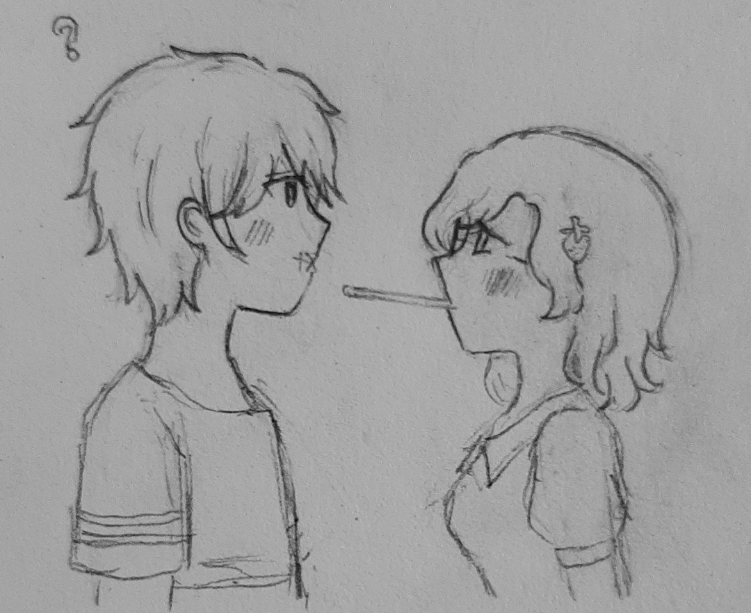 VicHele1213's tweet photo. 🎉Happy PockyDay🎉
I'm so busy but still draw them 'cause it's interesting.
#vichele #helevic #idv #identityv #fanart #sketch #doodle #helenaadams #victorgrantz #identityvpostman #identityvmindseye https://t.co/Gn4pbzr3b9