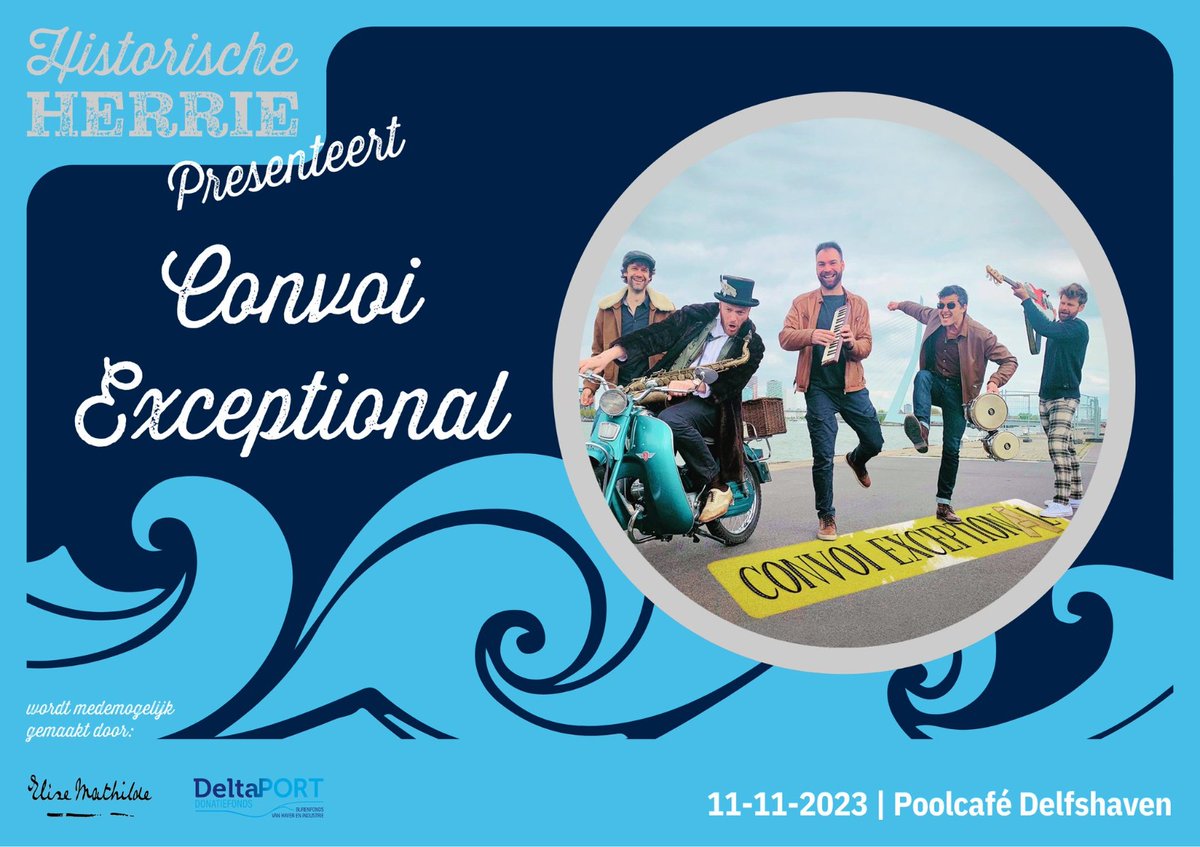PoolDelfshaven's tweet photo. De 2e act vanavond bij Historische Herrie:
Chypko! De 3e act:  Convoi Exceptional. Wij weten zeker dat er vanavond 3 goede bands staan. Toegang gratis. Je bent welkom!  https://t.co/qlrfJ8S5M9
#historischdelfshaven #historischeherrie #festival #rotterdam #poolcafedelfshaven https://t.co/vJ3pNb0Xj4