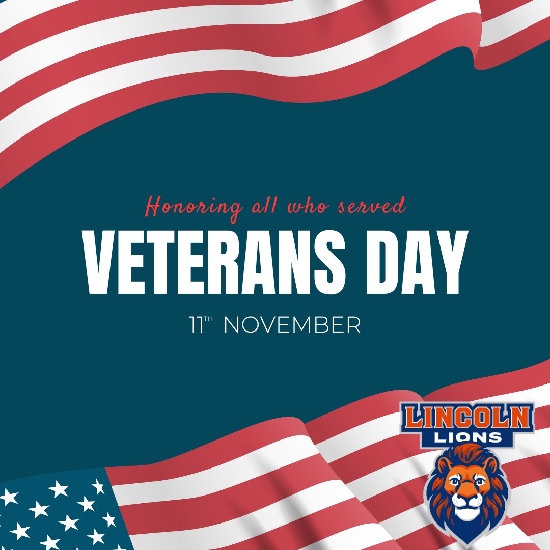 Today, we salute the brave hearts with pride and respect! Thank you for your service! #WeAreLincolnD205