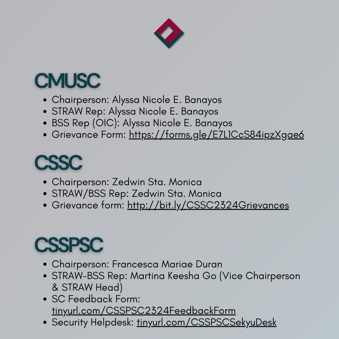 updlcc_'s tweet photo. #CouncilPointPersons

The UPD LCC is looking forward to a fruitful terms as we continue this semester with strong goals and campaigns. https://t.co/Uum10BV5Fc