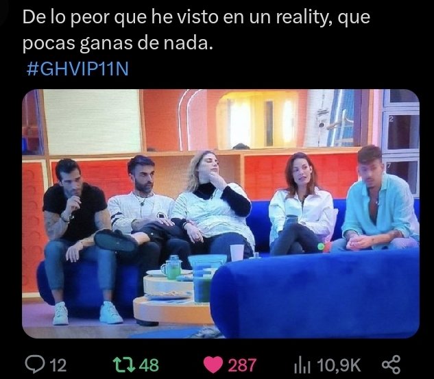 Cindys03836720's tweet photo. Comparado con los 5 azules que S0L0 PIENSAN EN C4L13NT4R P0LL4SS ! 🤣 @AlbertGanador siempre lo da todo! Ya era hora de un contenido súper divertido! #GHVIP11N #GHVIP9N #GHVIP10N #GHVIPgala9 https://t.co/fWuFYjjDaH