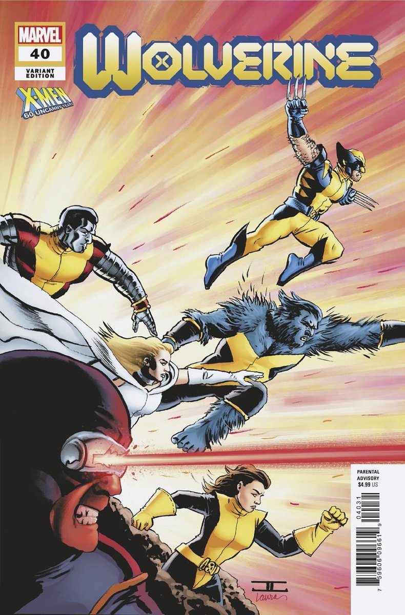 Wolverine #40 John Cassaday X-Men 60th Anniversary Variant 

#xspoilers #xmen #astonishingxmen #emmafrost