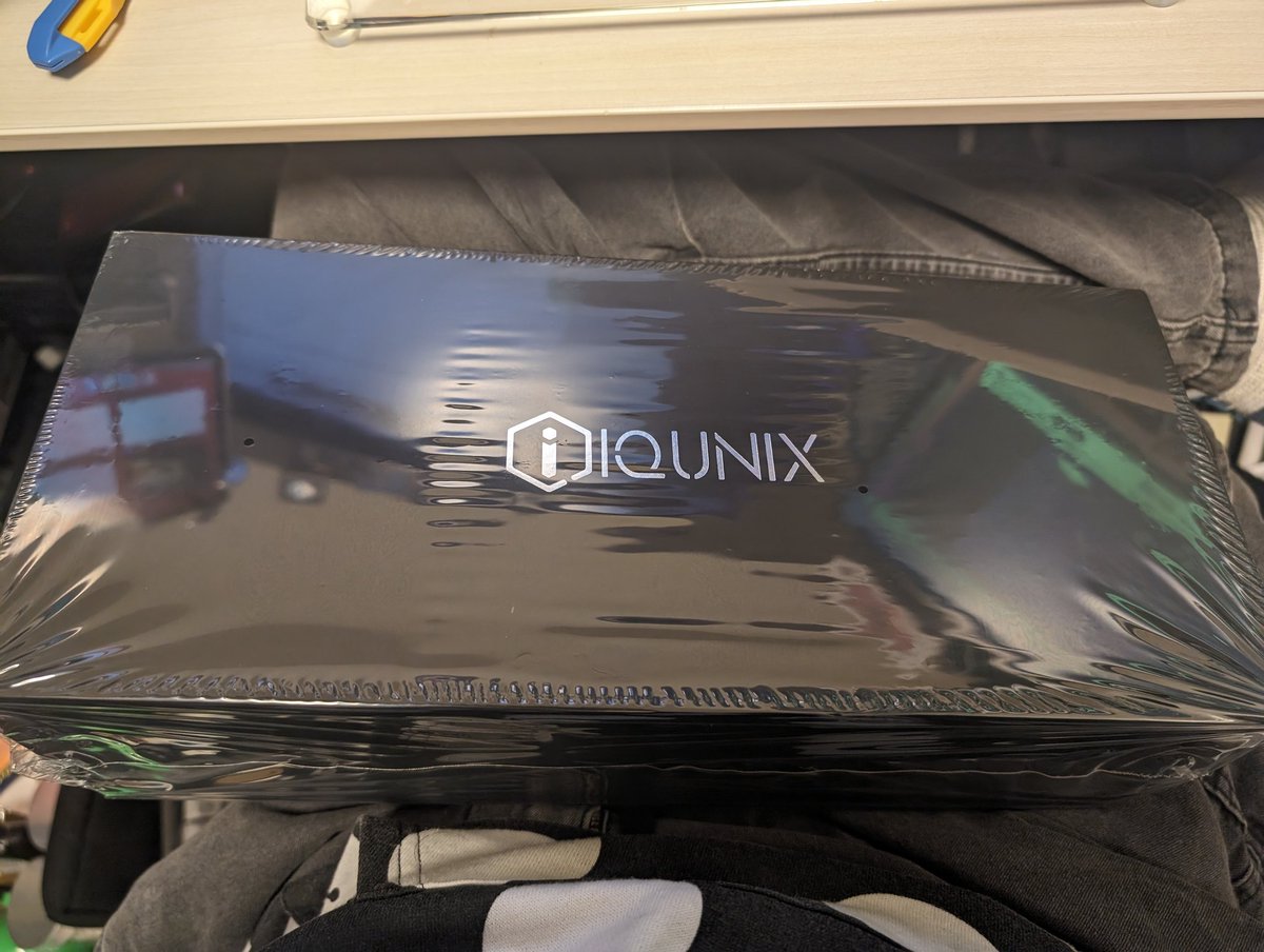 eegozilla_eg's tweet image. 届いたのでとりあえず組んでみる
#tilly60 #iqunix