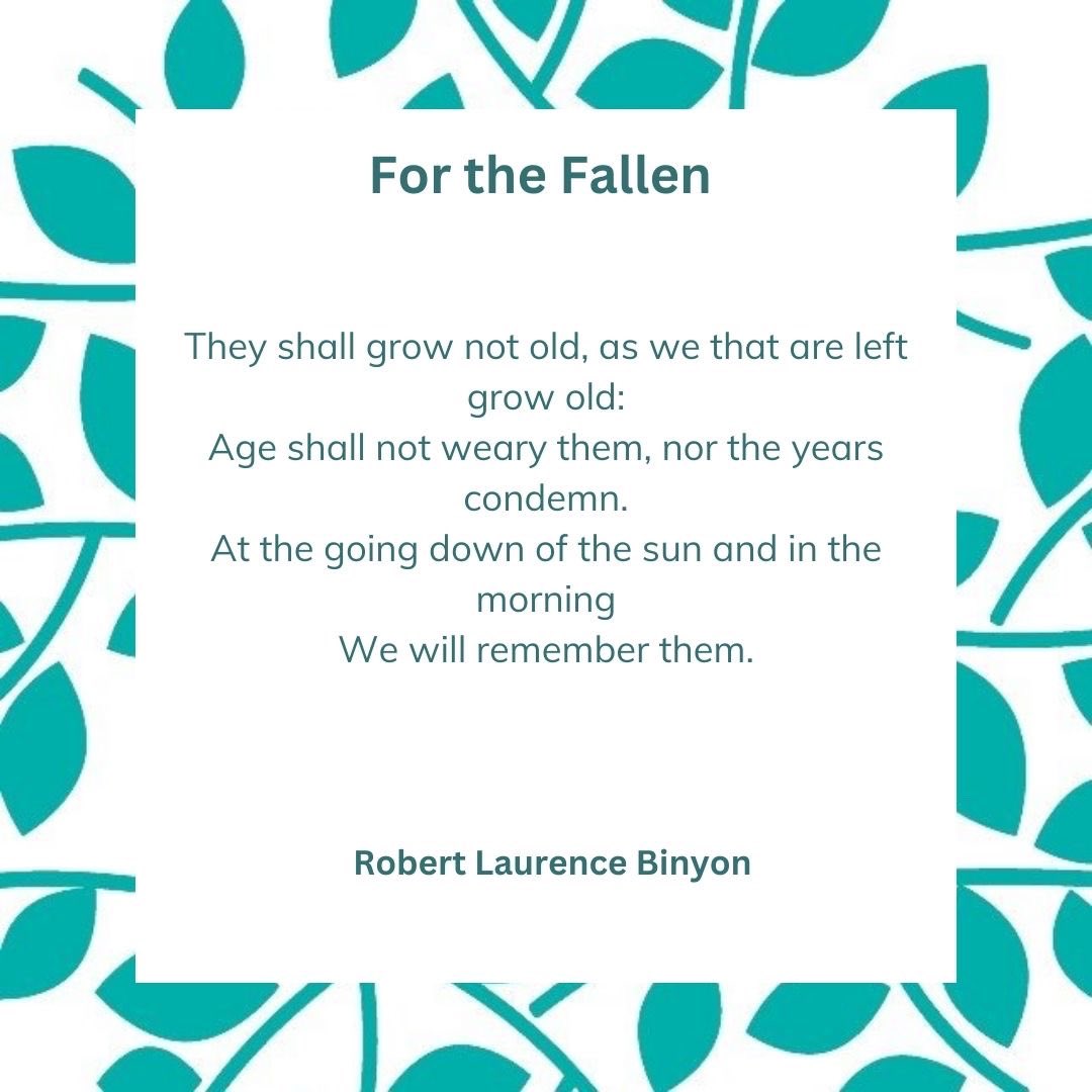 On Remembrance Day, we remember all who have served our country. 

#lestweforget2023