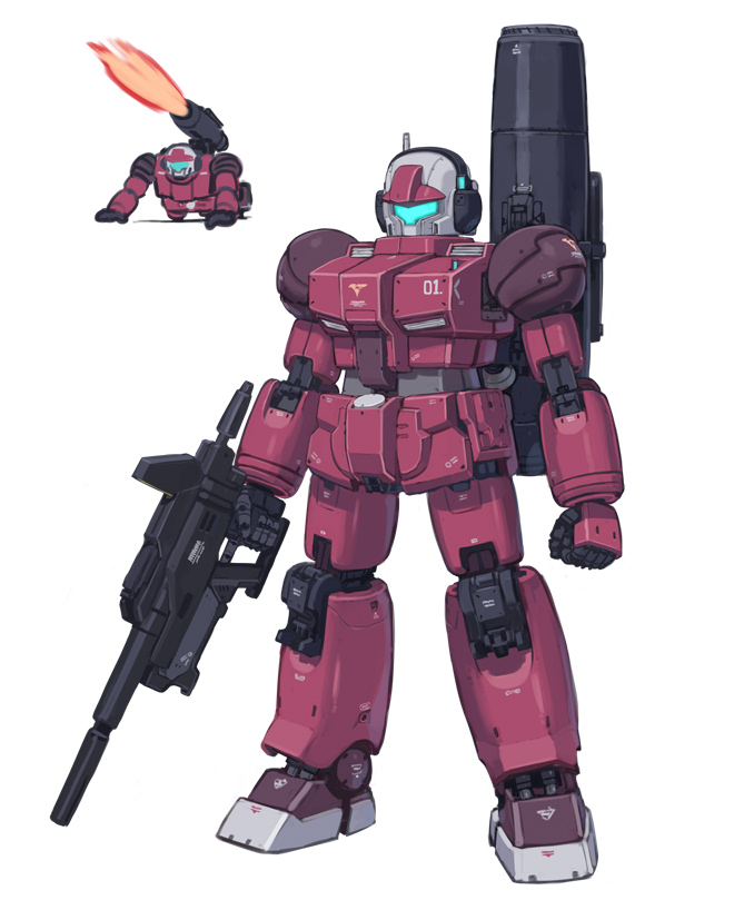 weapon gun robot holding holding weapon holding gun mecha  illustration images