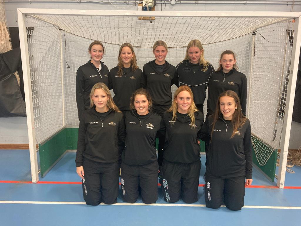 GreshamsSport's tweet photo. Congratulations to our Girls 1st team on becoming Norfolk U18 Indoor Champions! 🏆🥇🏑 https://t.co/vmh14lP138
