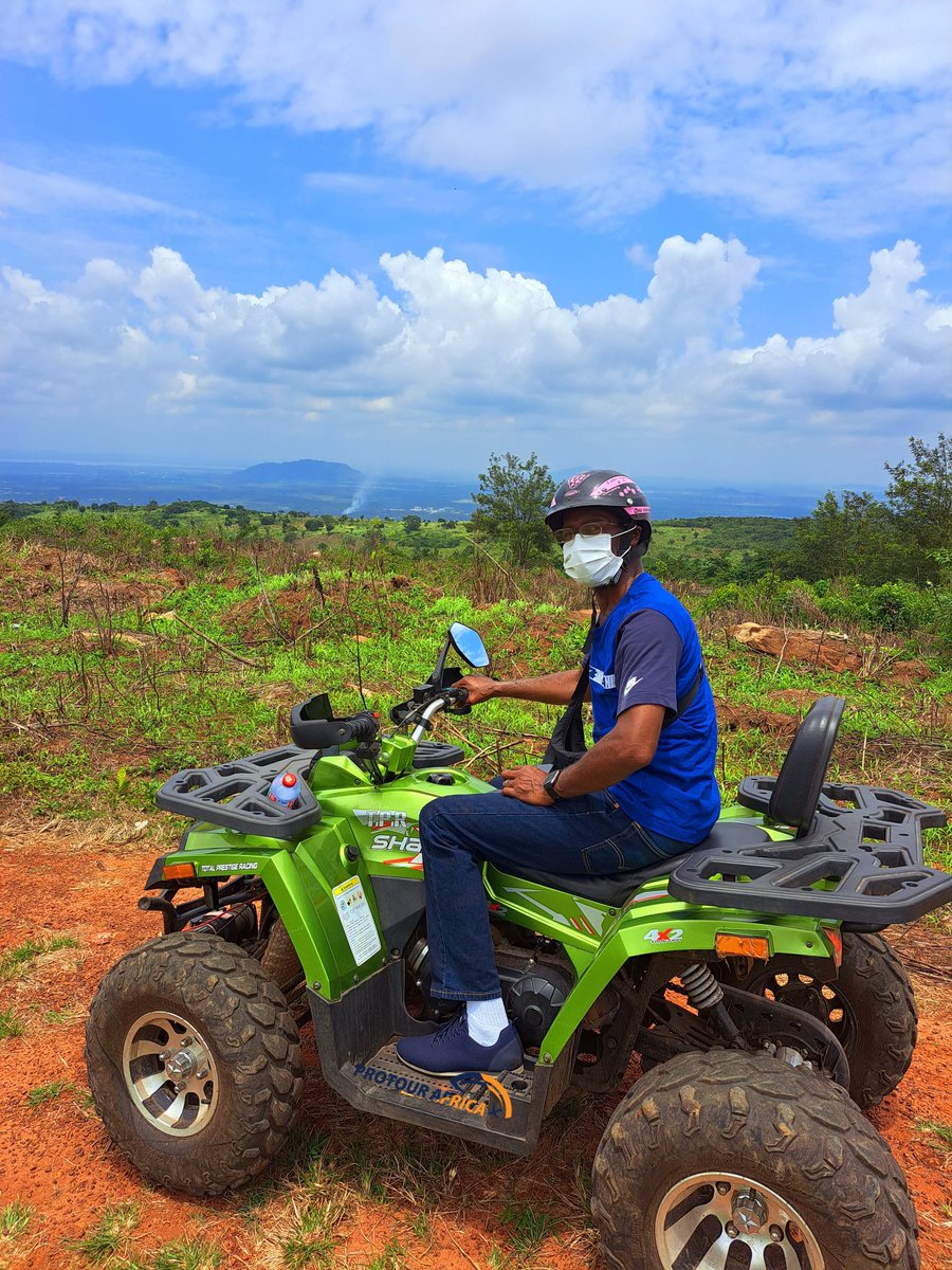protourafrica's tweet photo. Clients’ Shots📷

Quad biking is always a good idea. Even better when it’s up Ghana’s hilly landscape with the promise of an enchanting view.
#ProtourAfrica #Ghana #TravelGhana #Travel #Explore
#Africa #Tour https://t.co/gwExa4Vy6f