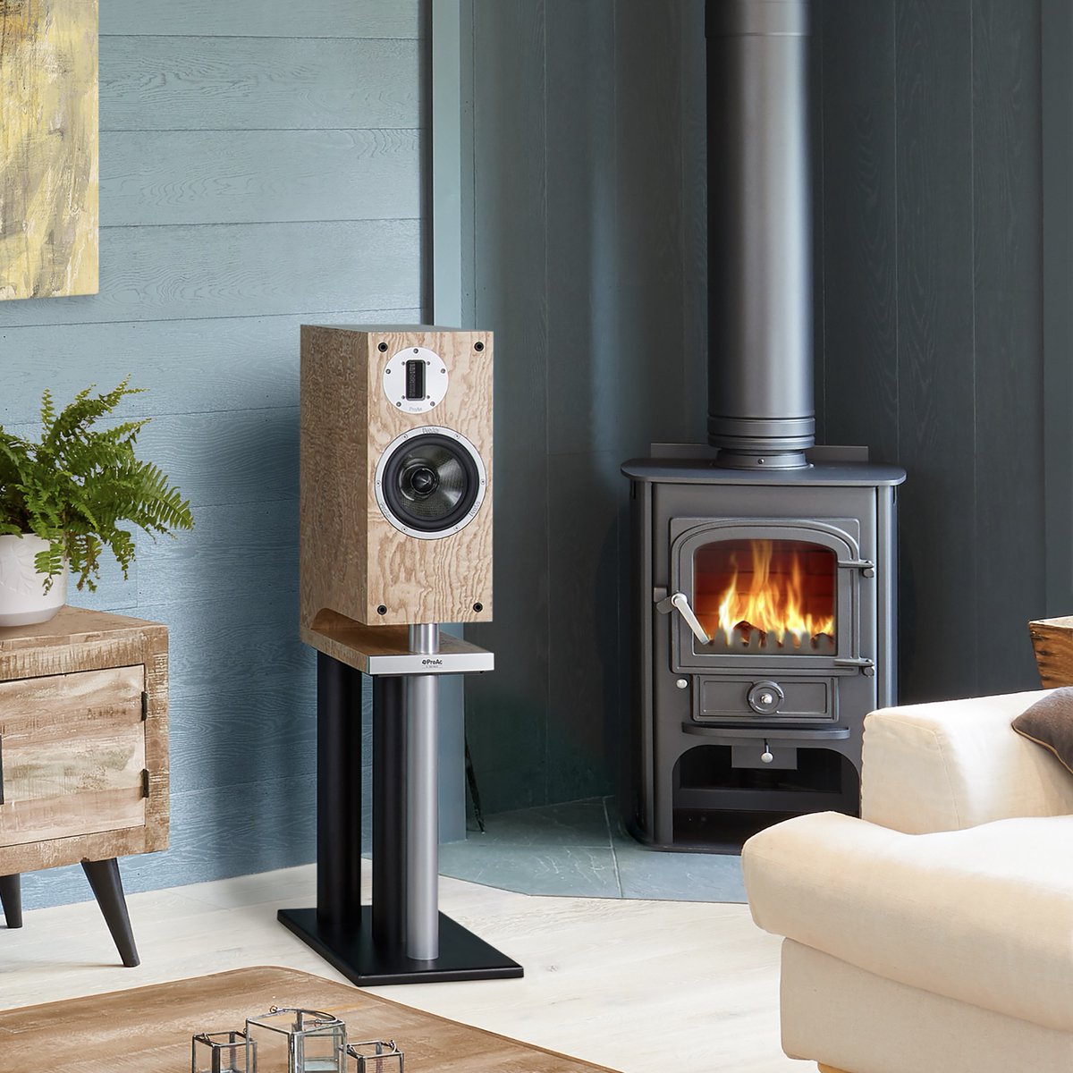 As the autumn nights draw in, it's time to get cosy, light a fire and play some of your favourite music... #autumnvibes #hifi #hifiaudio #speakers #loudspeakers #loudspeakerdesign #k1 #audio #weekendvibes #proacspeakers #perfectlynatural