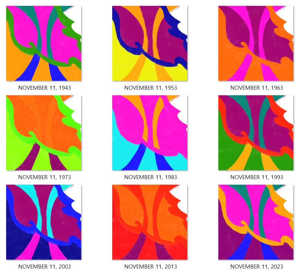 mindbacker2311's tweet photo. NOVEMBER 11, 2023
You can express the energy of the moment you were born in color.
I make these meaningful pictures NFT.
I will draw every day and draw for 10 years.
#nft #NFTs #nftart #NFTartist #NFTartists #nftkorean #nftcolor #colortree #HUMANCOLOR
https://t.co/YnKVY1oeKd https://t.co/uSg88dlU0Z