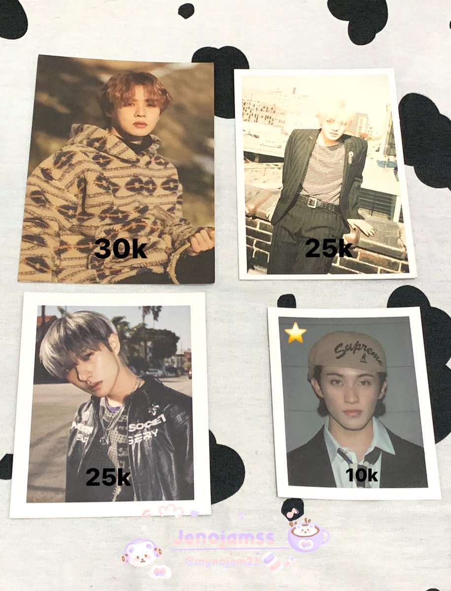 ( Help RT ) - WTS INA

Want to sell Pc Postcard Nct &amp; New Jeans
💸 Di foto (nego tipis)
🖇️ 🍊(Inc Packing, Exc Admin)
📍 Jakarta Pusat

Tag. wts pc nct wayv new jeans ina Haechan Jaehyun Jeno Doyoung Chenle Renjun Jaemin Kun Ten Hendery Yangyang  Istj djj nct home ayyo golden age