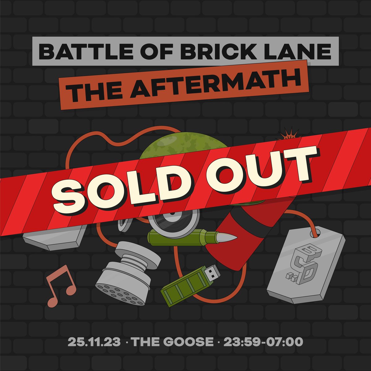 You know what the say, if you snooze you lose!💤

BCD X 4FIZZY - The Aftermath is now SOLD OUT!❌

See you on the goose🦆